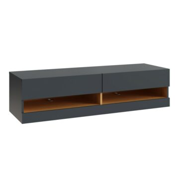 Leon 120cm Wall TV Unit with LED