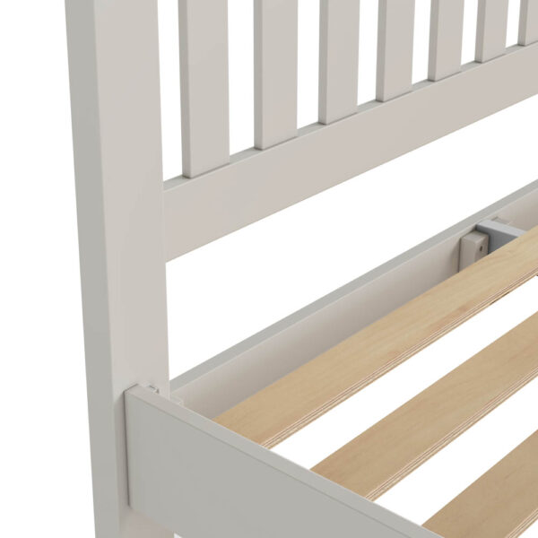 Langdale Grey Slatted Double Bed