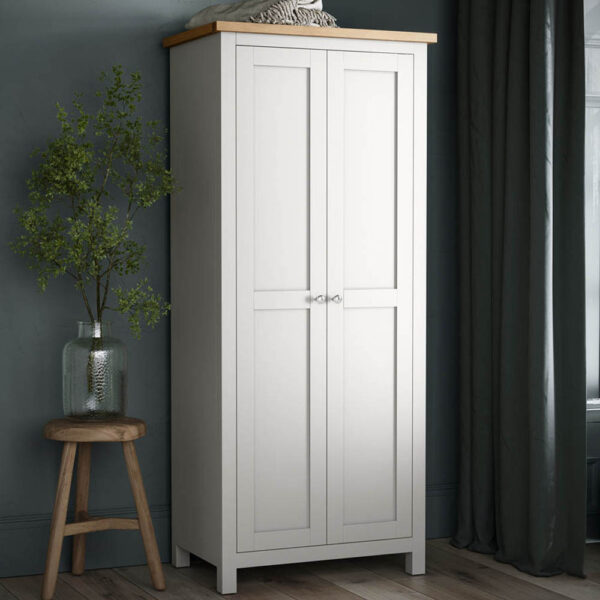Hartside Grey Full Hanging Wardrobe