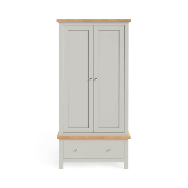 Hartside Grey Gentlemans Wardrobe