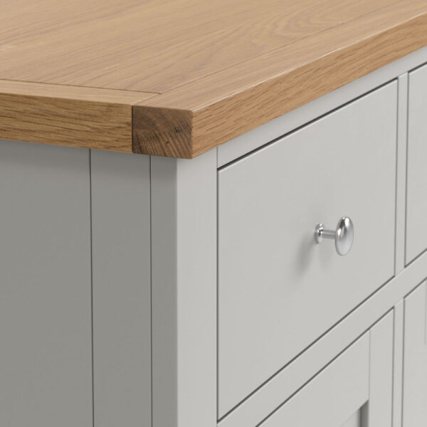Hartside Grey Large Sideboard | Fully Assembled