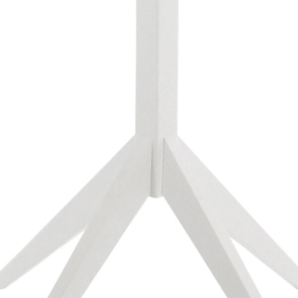 Ascot Coat Hanger in White | Assembly Required