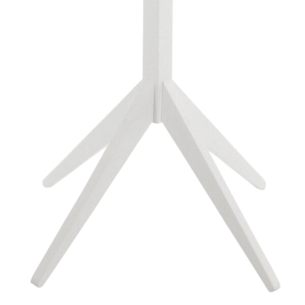 Ascot Coat Hanger in White | Assembly Required
