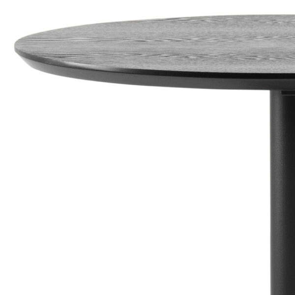 Ibiza Tall Round Bar Table in Black | Assembly Required