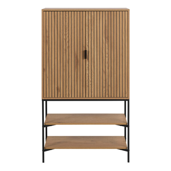 Jaipur Cabinet with 2 doors in Black
