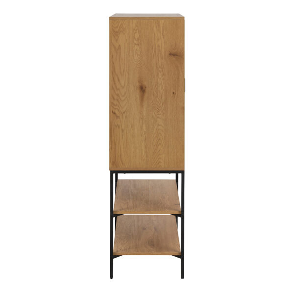 Jaipur Cabinet with 2 doors in Black | Assembly Required