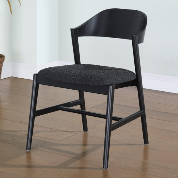 Harrington 120cm Round Dining Set - Black | Assembly Required