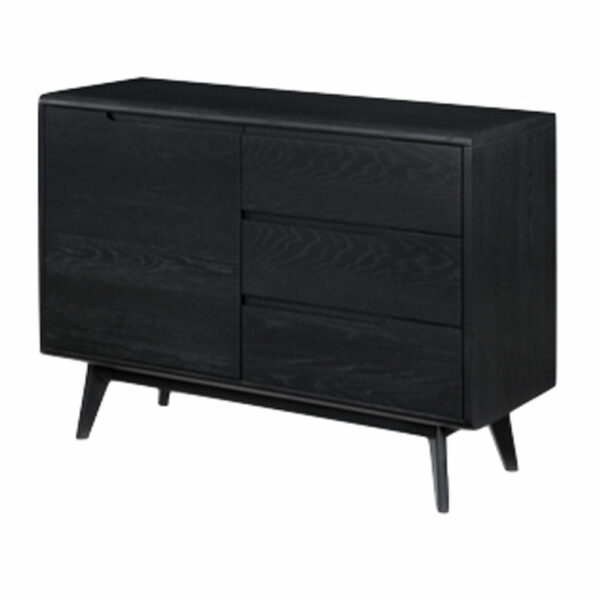 Harrington Double Sideboard - Black | Assembly Required