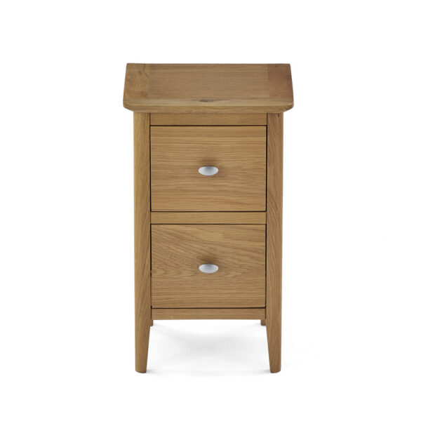 Denby Narrow Two Drawer Bedside