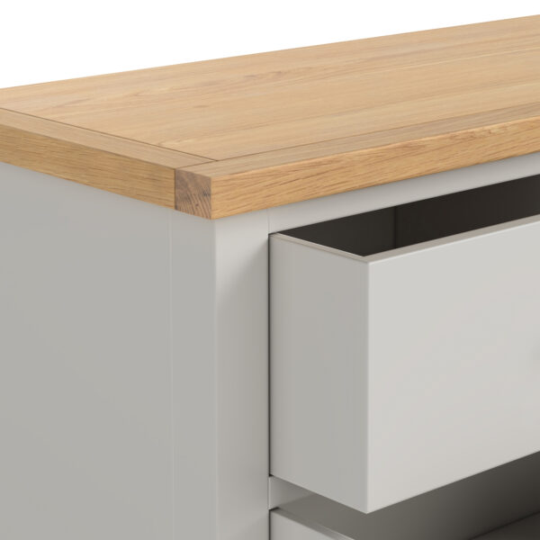 Langdale Grey 4 Drawer Chest | Fully Assembled