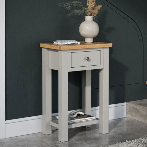 Langdale Grey Telephone Table