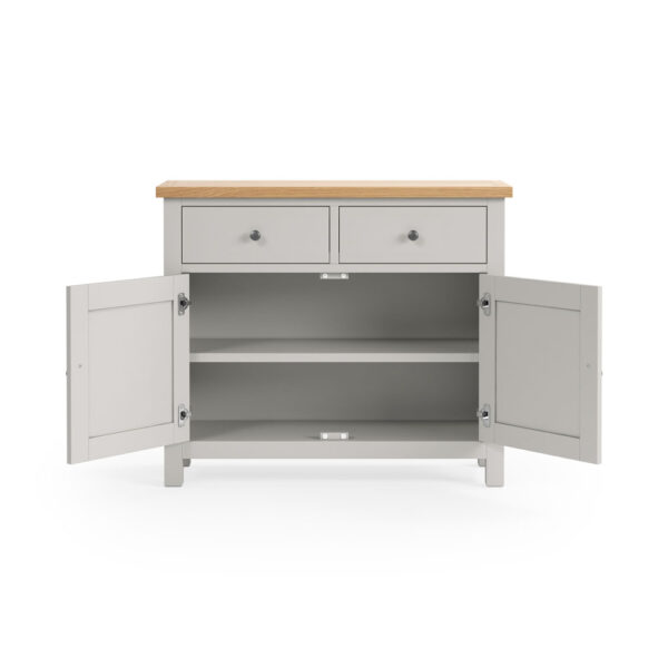 Langdale Grey Small Sideboard | Fully Assembled