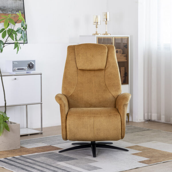 Julius Swivel Electric Chair Amber | Assembly Required