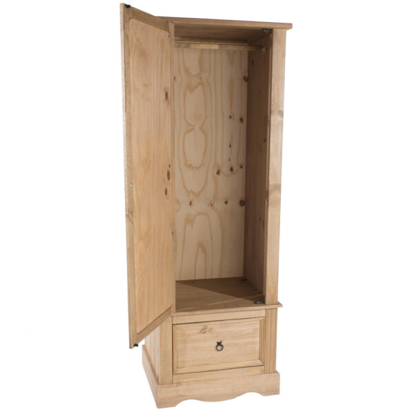 Azusa Armoire With Mirrored Door & Drawer | Assembly Required