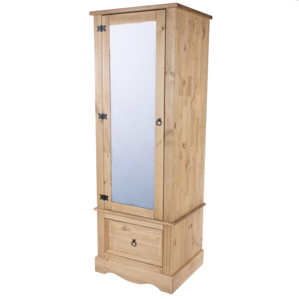 Azusa Armoire With Mirrored Door & Drawer | Assembly Required