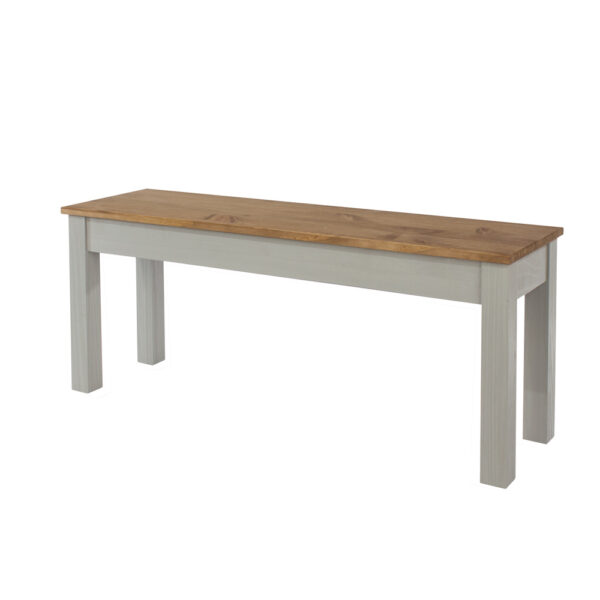 Azusa Grey Linea Bench For 120cm Table | Assembly Required