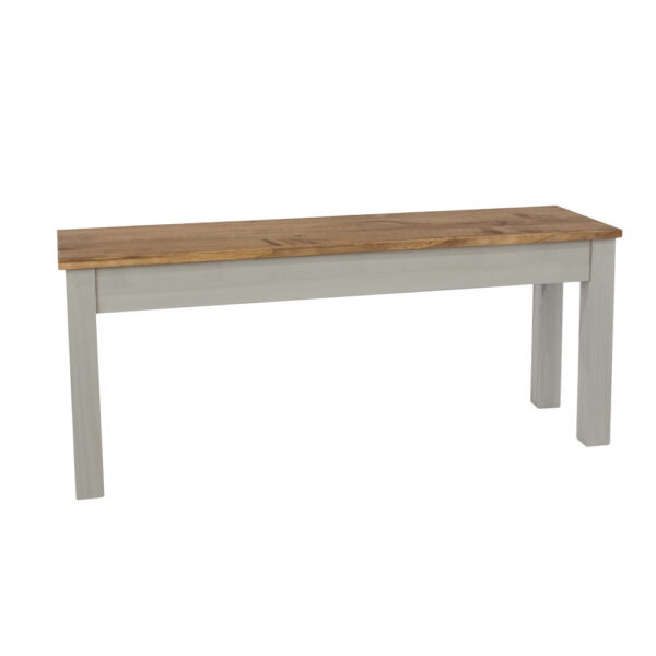Azusa Grey Linea Bench For 150cm Table | Assembly Required