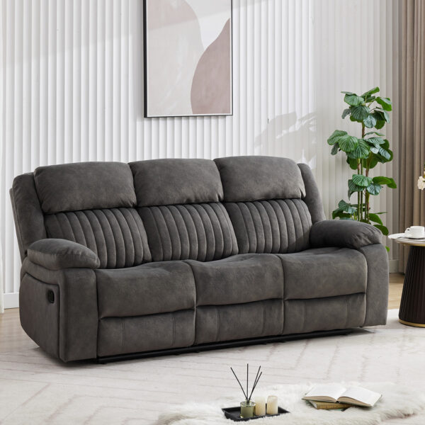 Dutch 3 Seater Recliner Iron | Assembly Required