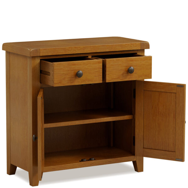 Easton Oak Small Sideboard | Fully Assembled