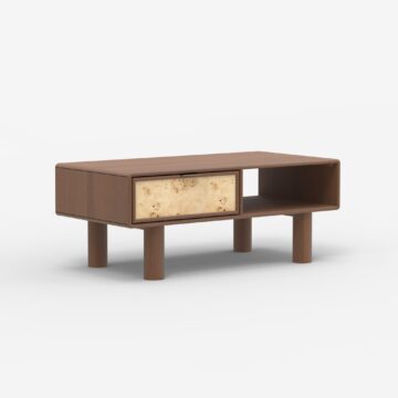 Metro Burl Coffee Table