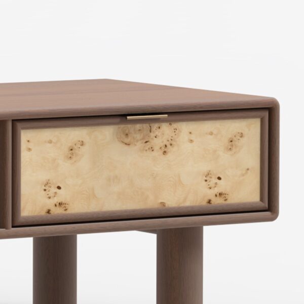Metro Burl Coffee Table | Assembly Required