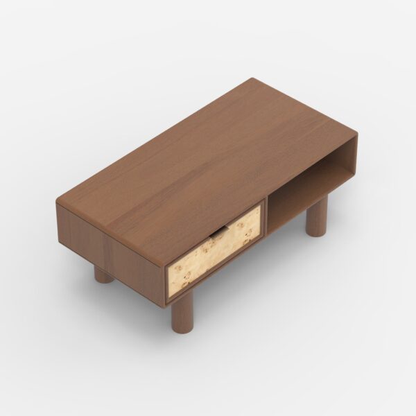 Metro Burl Coffee Table | Assembly Required