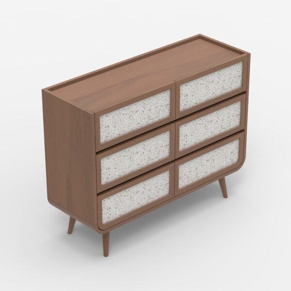 Oxen Six Drawer Chest - Mango | Assembly Required
