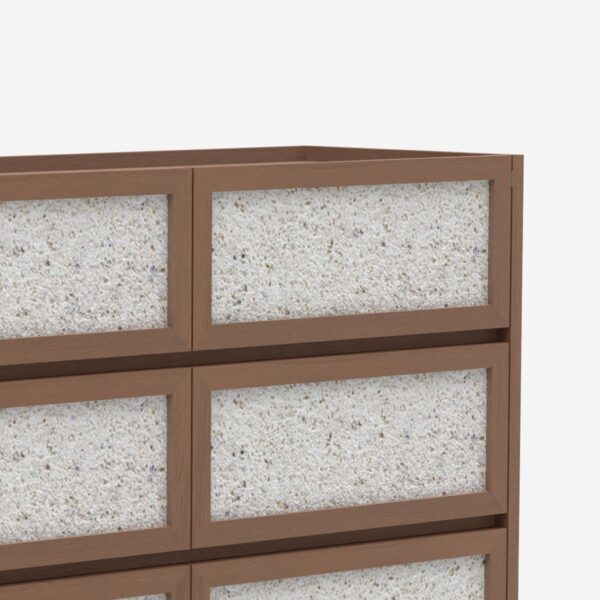 Oxen Six Drawer Chest - Mango | Assembly Required