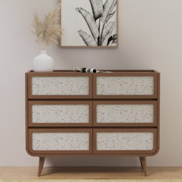 Oxen Six Drawer Chest