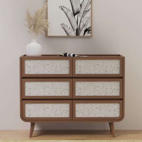 Oxen Six Drawer Chest