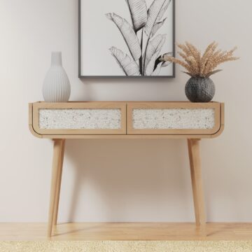 Oxen Two Drawer Console Table
