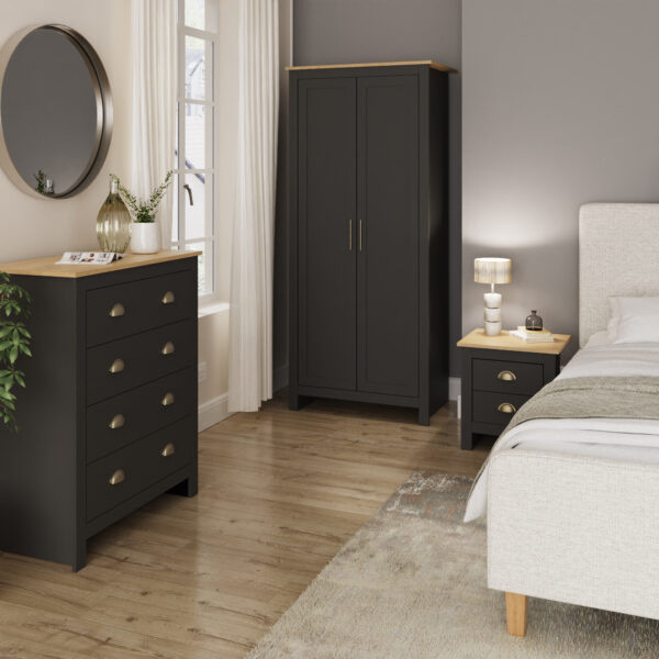 Fife Black 3 Piece Set Black