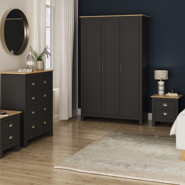 Fife Black 4 Piece Set