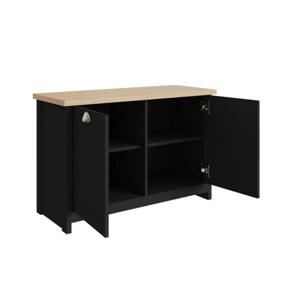 Fife Black Shoe Storage | Assembly Required