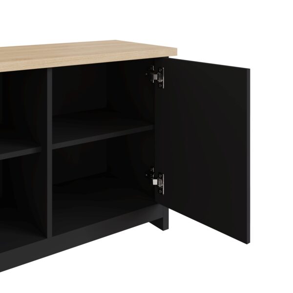 Fife Black Shoe Storage | Assembly Required