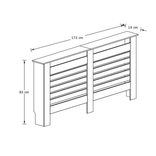 Theo Radiator Cover | Assembly Required