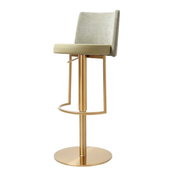 Celeb Premium Bar stool Gold Pistachio Fusion