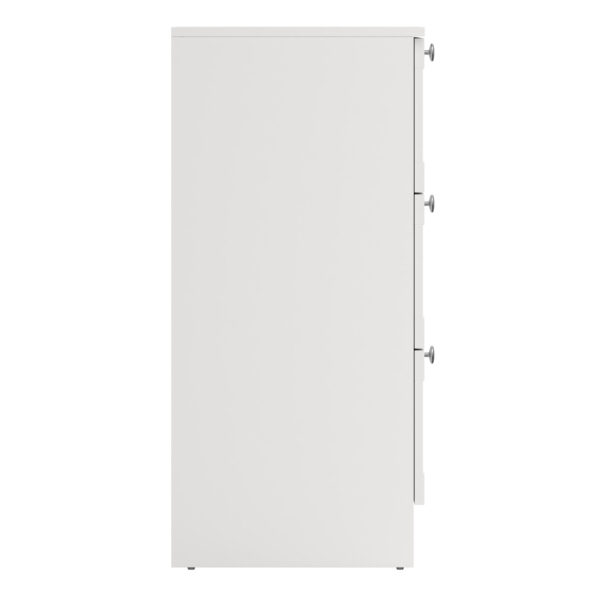 Bronte Chest with 3 Frame Drawers in White | Self Assembly