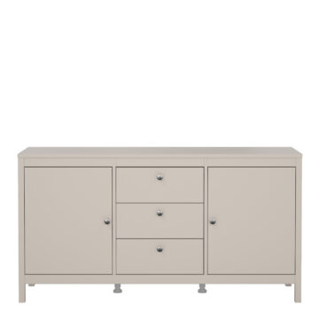 Ronda Sideboard 2 Doors + 3 Drawers in Cashmere